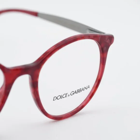 Dolce & Gabbana DG3292 3175 Eyeglasses Round 50mm Cherry  display picture 3